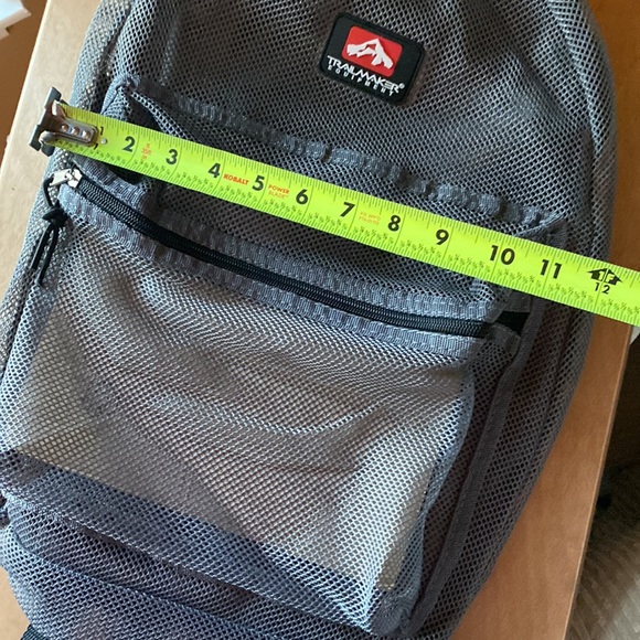 5/$25 NWOT grey mesh backpack. Trailmaker Equipment. - Picture 11 of 12
